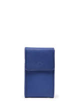 Porte-clefs Cuir Katana Bleu marina 753025