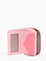 Portefeuille Maya Cuir Lancaster Rose maya 3-vue-porte