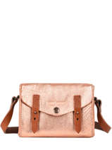 Sac Lemini Indispensable Cuir Paul marius Rose vintage MINI