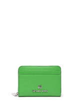 Porte-monnaie Jet Set Cuir Michael kors Vert jet set charm S1ST9Z1L