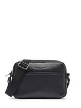 Sac Bandoulire Lancaster Noir soft vintage homme 33