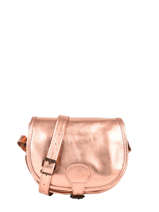 Cross Body Tas Vintage Leder Paul marius Roze vintage BOHEMIEN