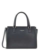 Sac Trapze Smooth Cuir Lancaster Noir smooth 3