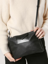 Cross Body Tas Maya Lancaster Zwart maya 27-vue-porte