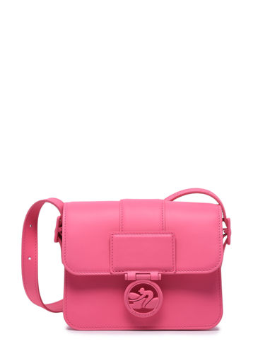 Longchamp Box-trot colors Sac porté travers Rose