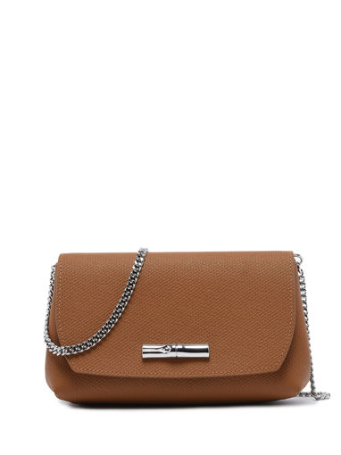 Longchamp Roseau Sac port travers Beige
