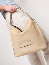 Longchamp Longchamp 3d Schoudertas Beige-vue-porte