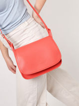 Longchamp Le foulonn Sac port travers Orange-vue-porte