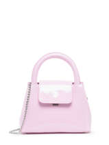 Sac Port Main Carla Cuir Lancaster Rose carla 19