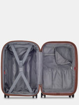 Handbagage Delsey Roze st tropez 2087-803-vue-porte
