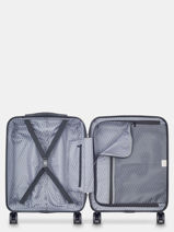 Handbagage Air Armour Delsey Zwart air armour - 3866-803-vue-porte