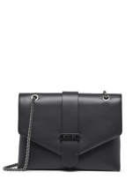 Sac Porte paule Jana Bloc Cuir Etrier Noir jana bloc EJBC002M