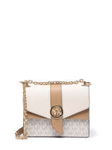 Sac Bandouliere Greenwich Cuir Michael kors Beige greenwich S1GGRC0B