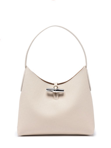 Longchamp Roseau Besace Beige