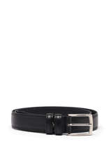 Ceinture Petit prix cuir Noir belt 30