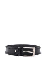 Ceinture Petit prix cuir Noir belt 30
