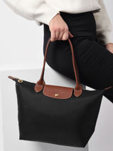 Longchamp Le pliage original Besace Noir-vue-porte