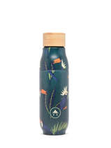 Gourde 750ml Cabaia Multicolore bottle M-vue-porte