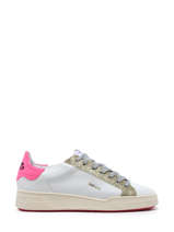 Sneakers Ninja Uit Leder Semerdjian Wit women NINJ9364