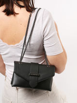 Cross Body Tas Jana Bloc Etrier Zwart jana bloc EJBC002R-vue-porte
