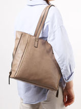 Schoudertas Rodeo Miniprix Beige rodeo H2541-vue-porte