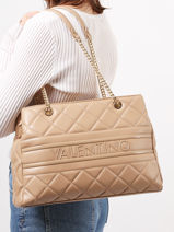 Sac Shopping Ada Valentino Beige ada VBS51O04-vue-porte