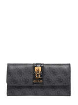 Portefeuille Guess Noir ginevra logo SB867550