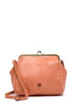 Cross Body Tas Heritage Leder Biba Bruin heritage BT22