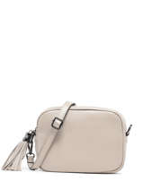 Sac Bandoulire Caviar Cuir Milano Beige caviar CA2006N