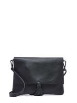 Cross Body Tas Caviar Leder Milano Zwart caviar CA22112