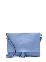 Sac Bandoulire Caviar Cuir Milano Bleu caviar CA21062