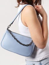 Cross Body Tas Caviar Leder Milano Blauw caviar CA21065-vue-porte