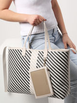 Sac Port paule Iconic Tommy Tommy hilfiger Blanc iconic tommy AW12320-vue-porte