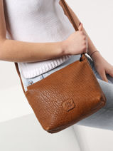 Sac Bandoulire Natural Cuir Biba Marron natural CHR5L-vue-porte