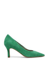 Escarpins Talon Aiguille En Cuir Tamaris Vert women 20
