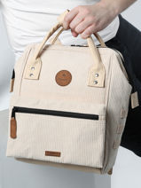 Rugzak S Adventurer Mini Cabaia Beige adventurer S-vue-porte