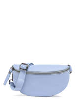 Sac Banane Milano Bleu caviar CA19091B
