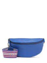 Sac Banane Caviar Milano Bleu caviar CA19091C