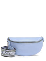 Sac Banane Caviar Milano Bleu caviar CA19091C