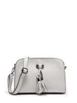 Cross Body Tas Caviar Leder Milano Wit caviar CA21101