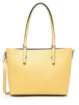 Sac Port paule Mirage Cuir Milano Jaune mirage MI22064A