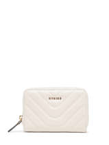 Portemonnee Leder Etrier Beige rafale ERAF090M
