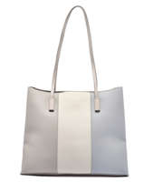 Sac Port paule A4 Trapeze David jones Argent trapeze 3
