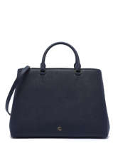 Sac Port Main Hanna 37 Cuir Lauren ralph lauren Bleu hanna 31898556