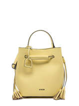 Bucket Bag Blazer Leder Etrier Geel blazer EBLA004M
