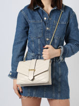 Cross Body Tas Rafale Leder Etrier Beige rafale ERAF002M-vue-porte