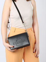Sac Bandoulire Fulgurant  Cuir Etrier Noir fulgurant EFUL035S-vue-porte