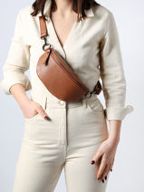 Heuptasje Milano Bruin caviar CA19091B-vue-porte