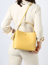 Sac Port Main Mirage Cuir Milano Jaune mirage MI22065A-vue-porte