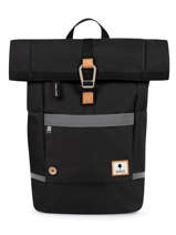 Rugzak 1 Compartiment Met 15" Laptopvak Faguo Zwart backpack 23LU0901